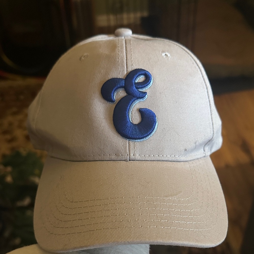 Evansville Otters Hat with Blue Embroidery